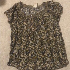 Green, Blue, and White tunic